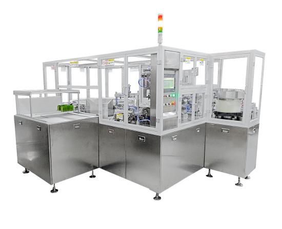 Машина для упаковки пакетов с носиком